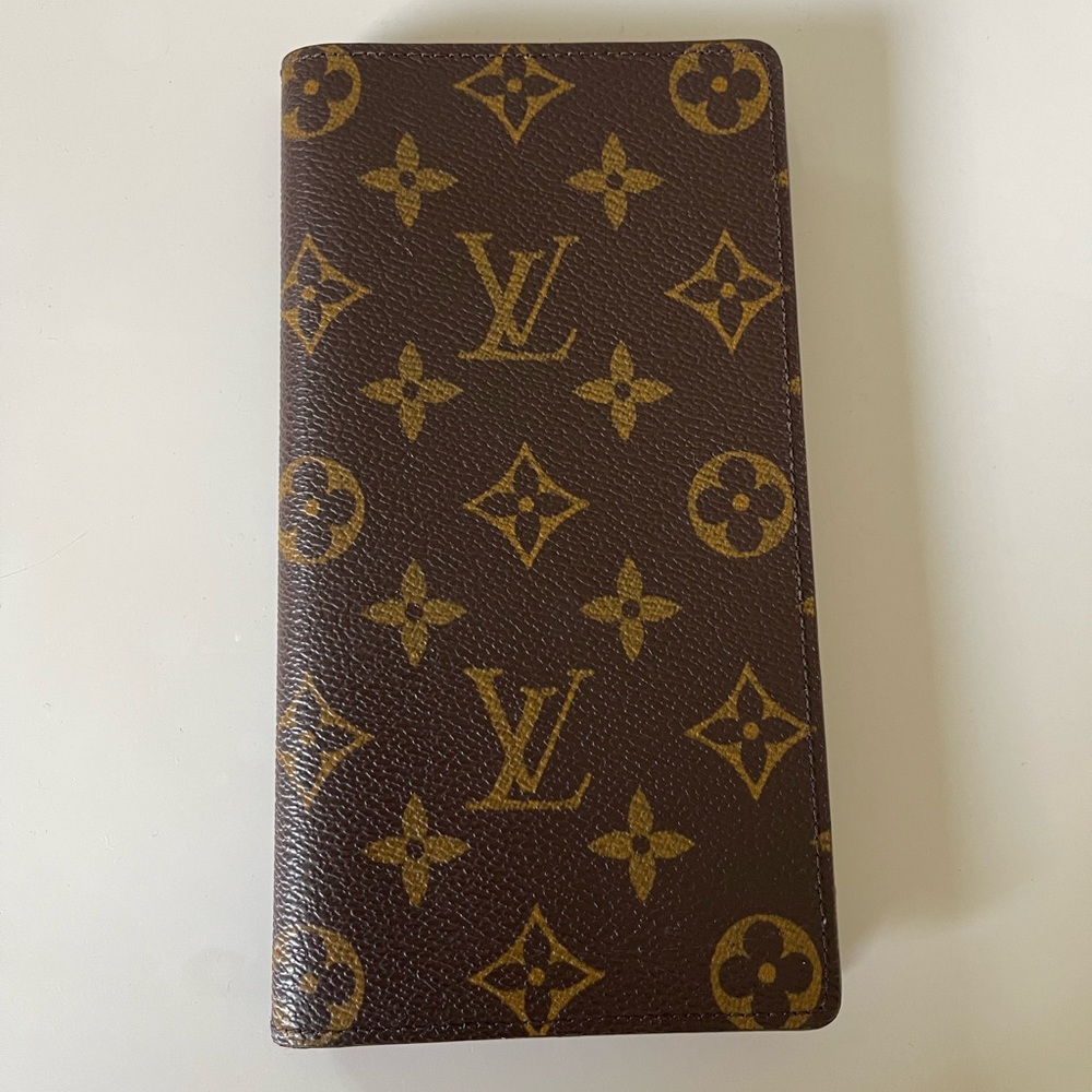Pre owned Louis Vuitton Monogram Bifold Checkbook wallet